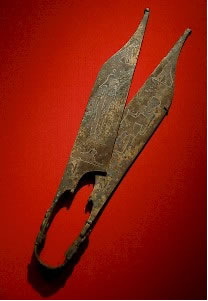 Egyptian-style shears from Trapezus